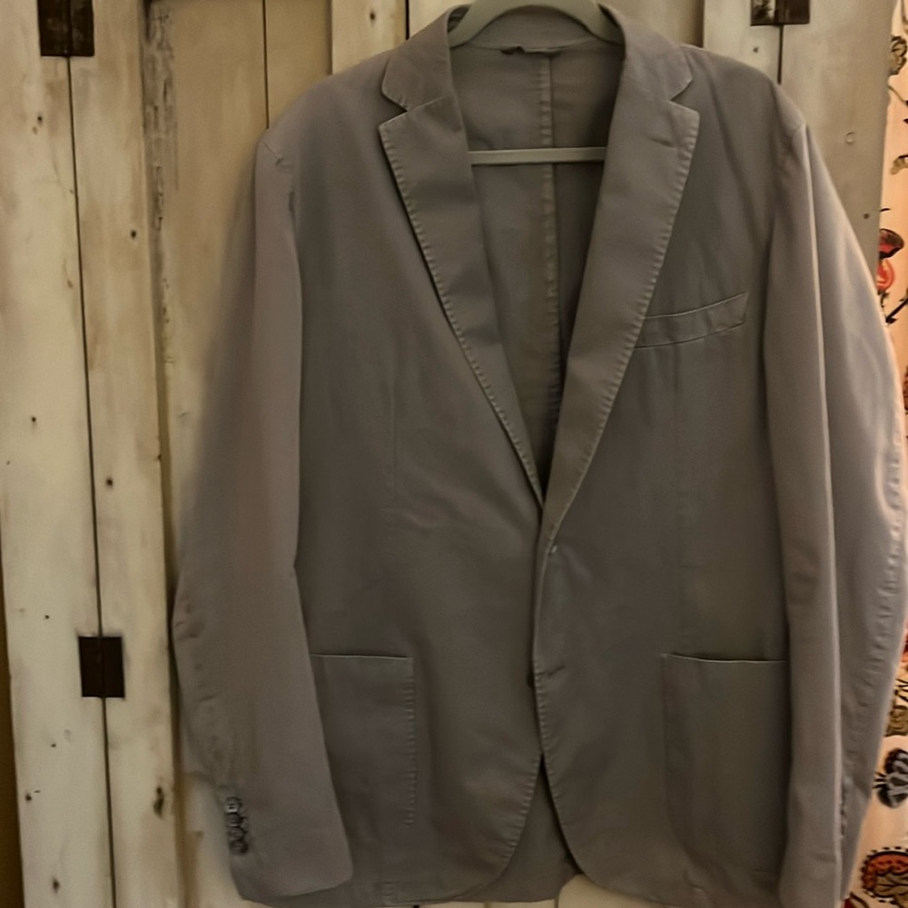 LBM 1911 grey sport coat 46
